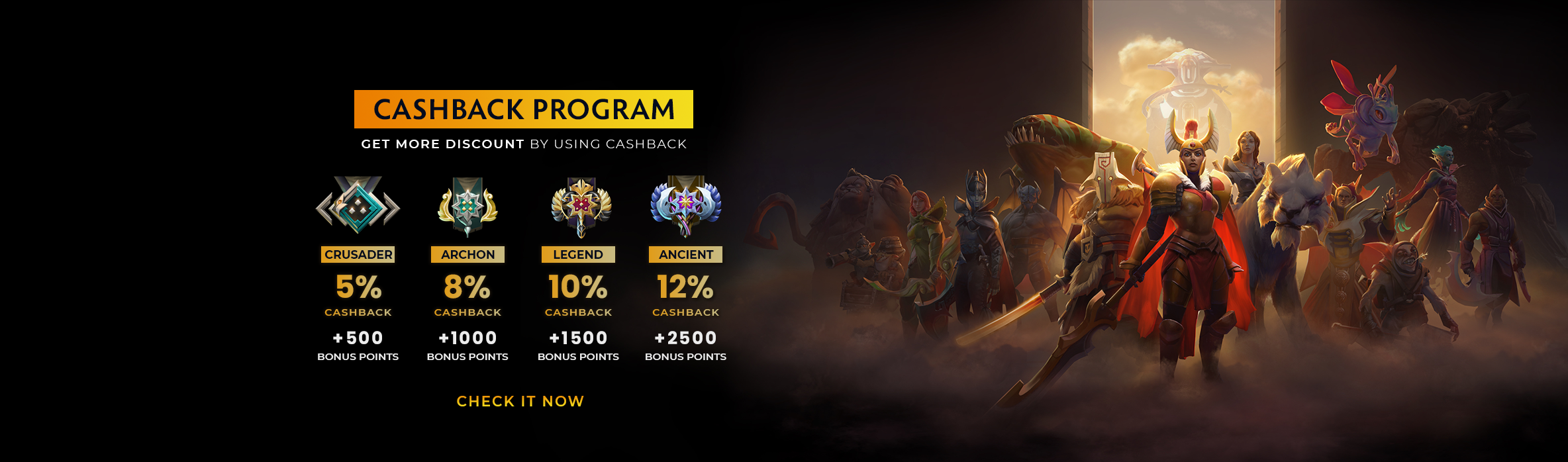 CASHBACK PROGRAM 2.0 IS OUT