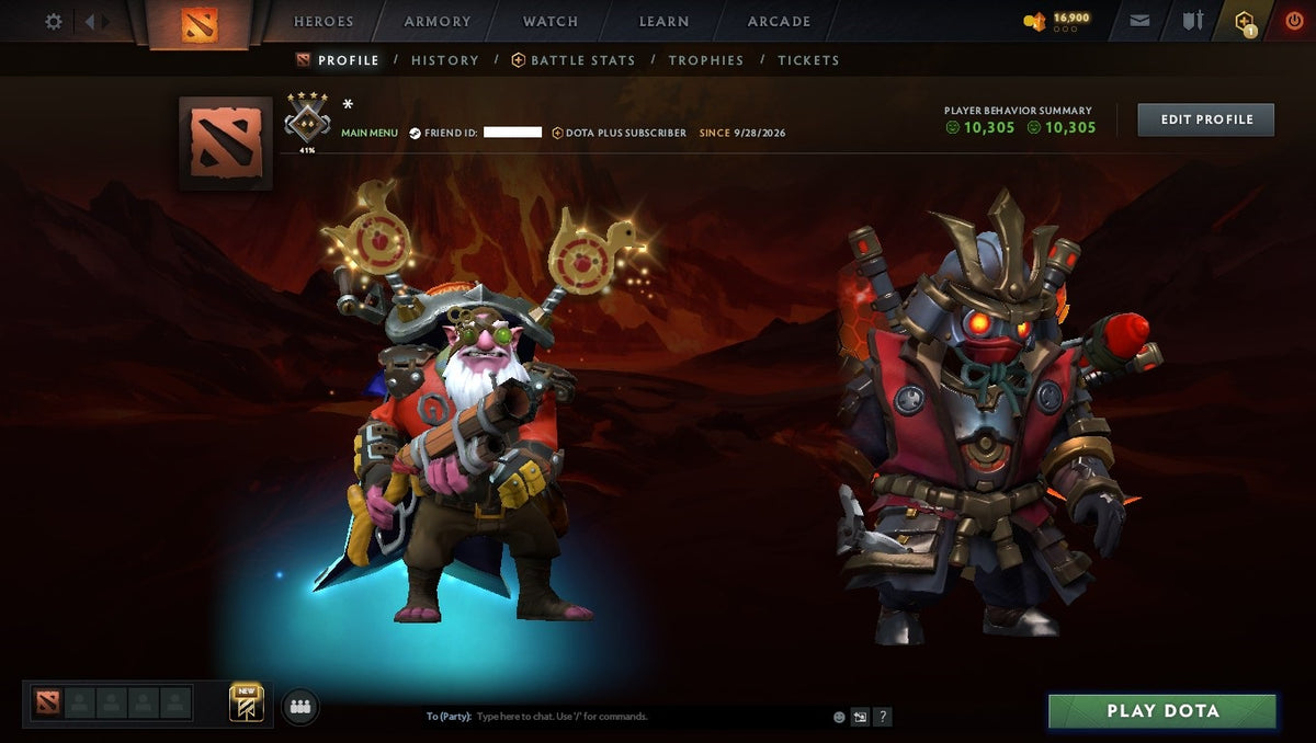 MMR: 1296 - Behavior: 10305