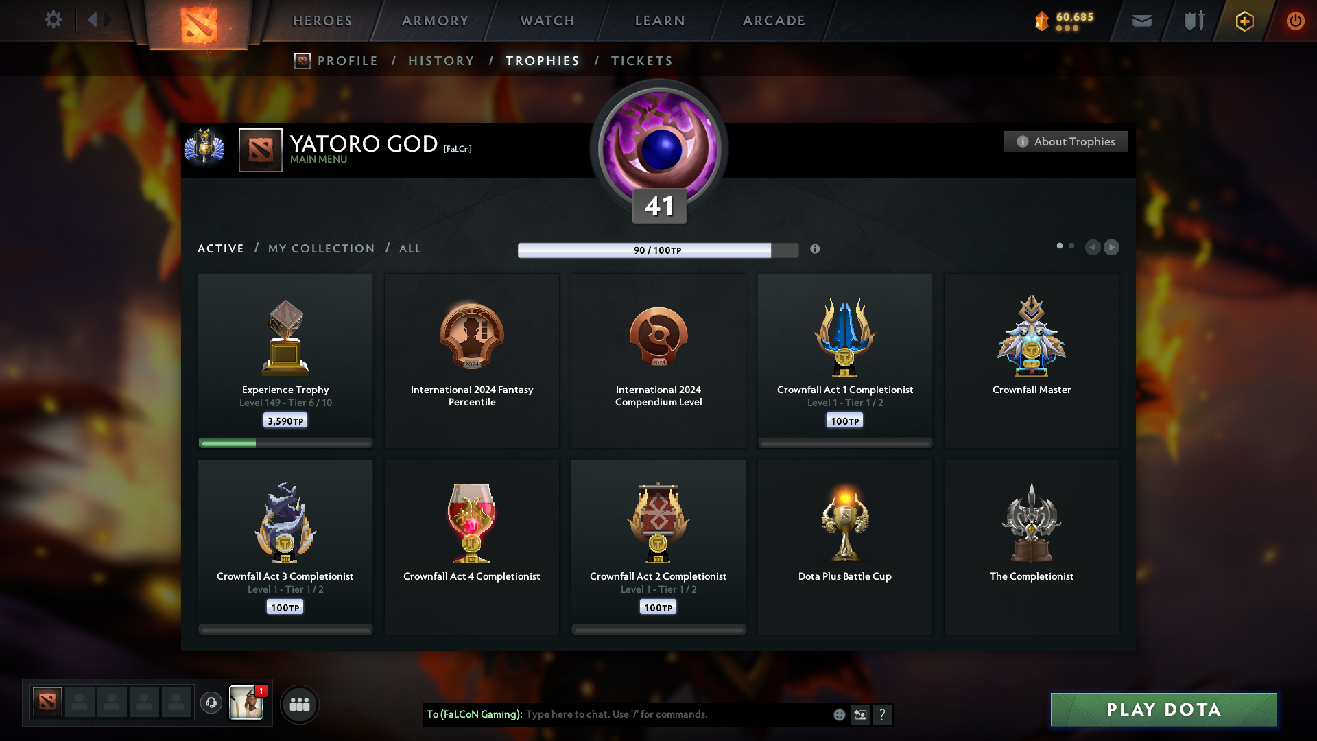 Divine II | MMR: 4847 - Behavior: 11504 - Communication: 11504