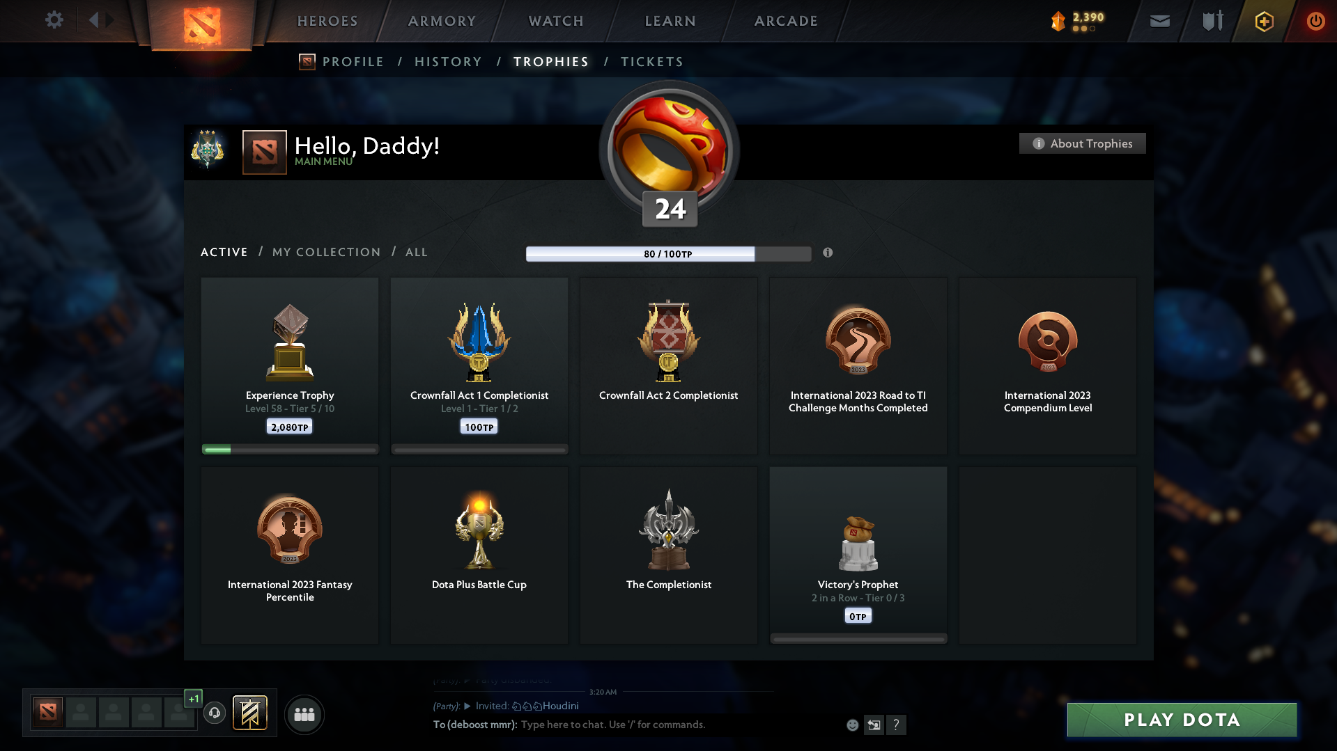 Archon III | MMR: 2696 - Behavior: 8943 - Communication: 8943