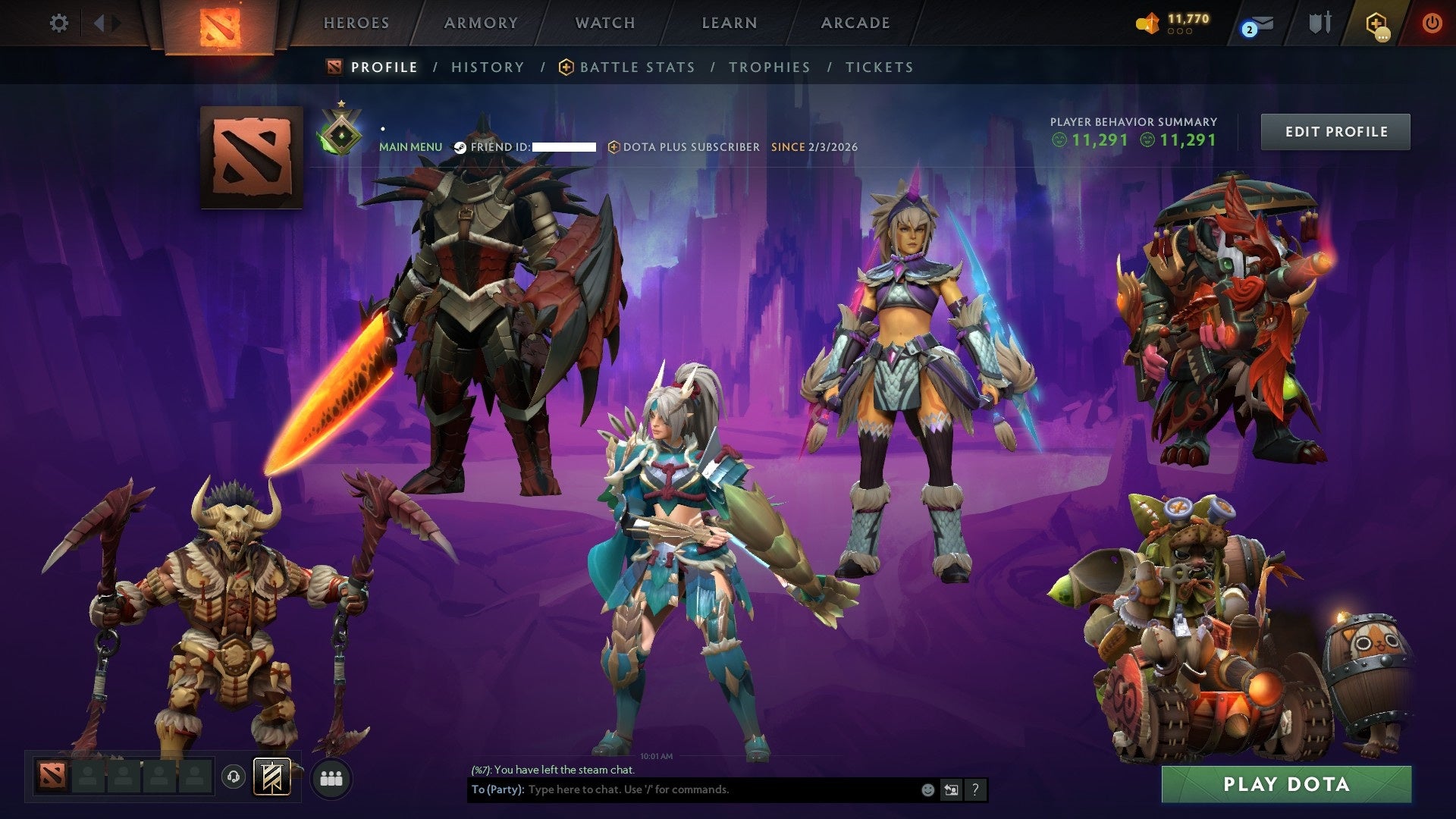 MMR: 1 - Behavior: 11291