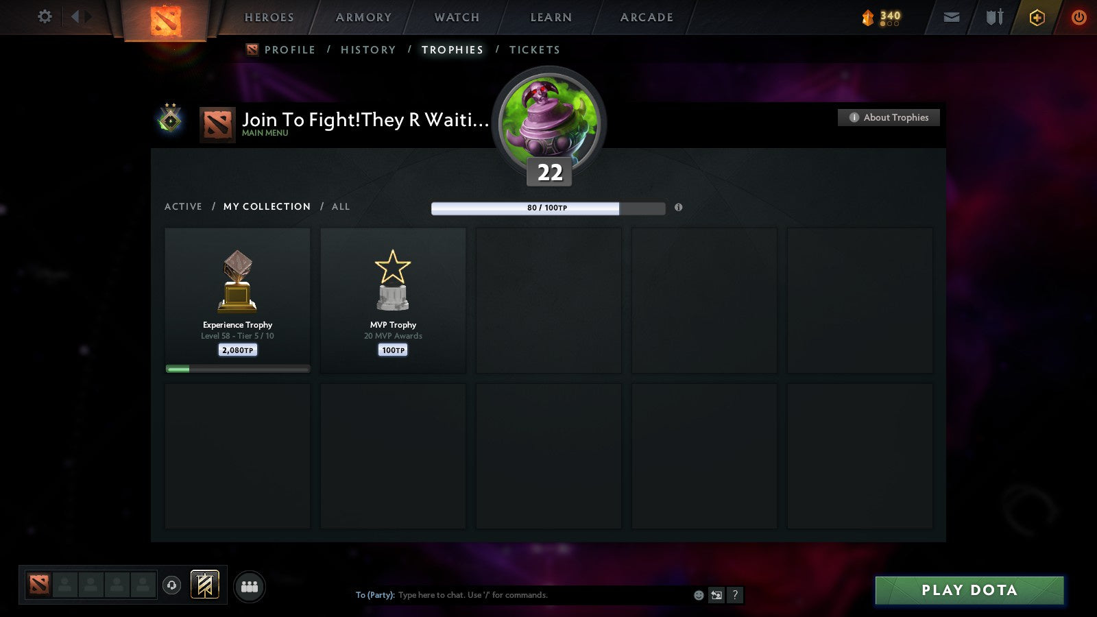 MMR: 158 - Behavior: 9845