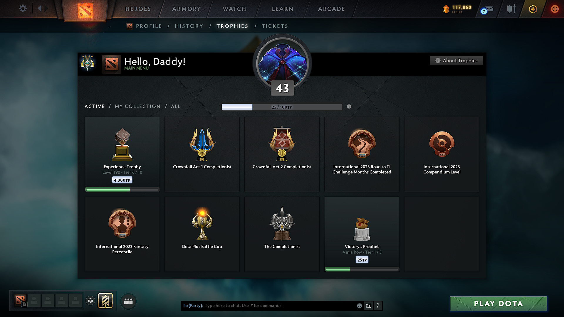 Archon IV | MMR: 2693 - Behavior: 7622 - Communication: 7622