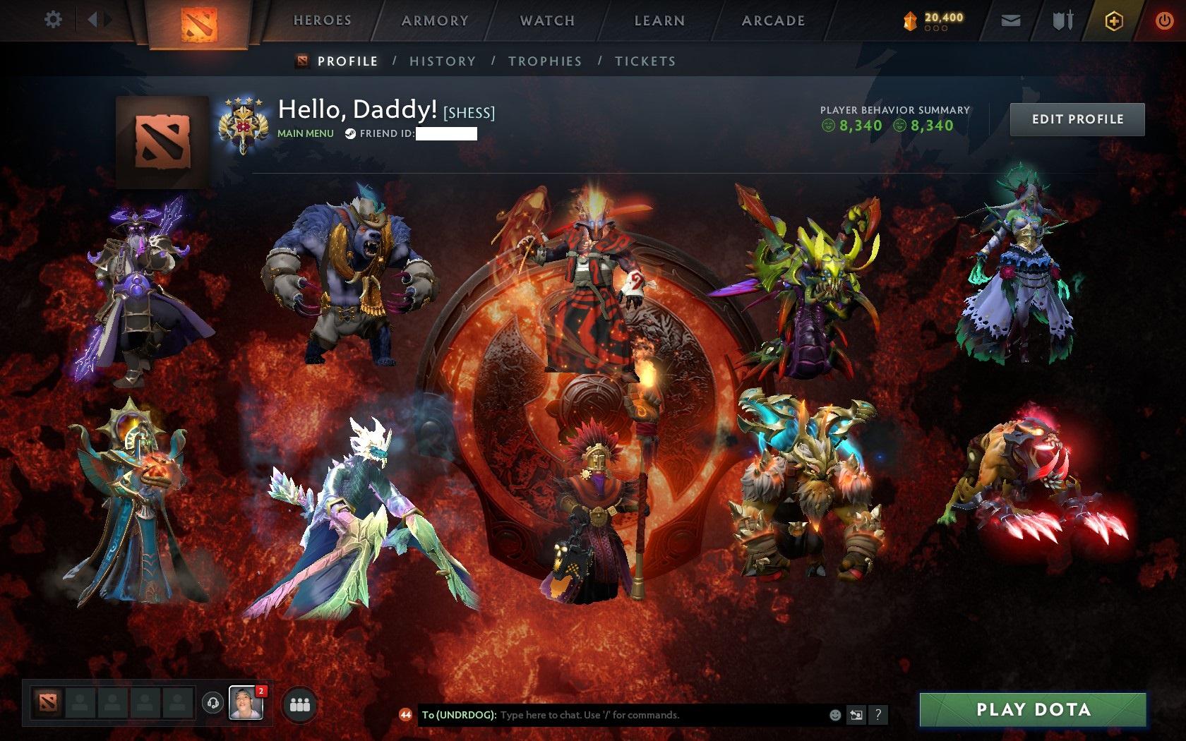 Legend IV | MMR: 3503 - Behavior: 8340 - Communication: 8340