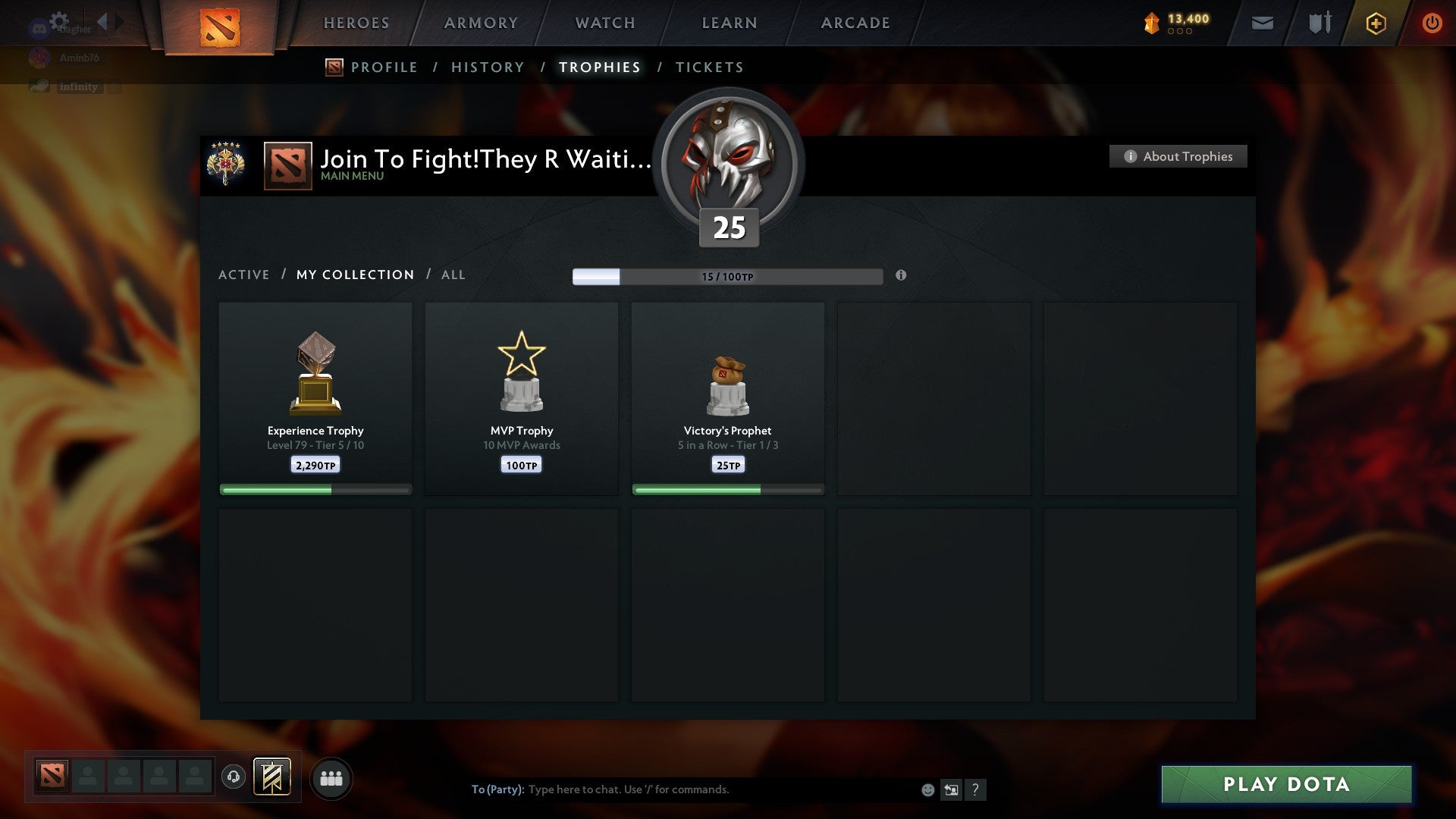 Legend V | MMR: 3743 - Behavior: 9982 - Communication: 9982