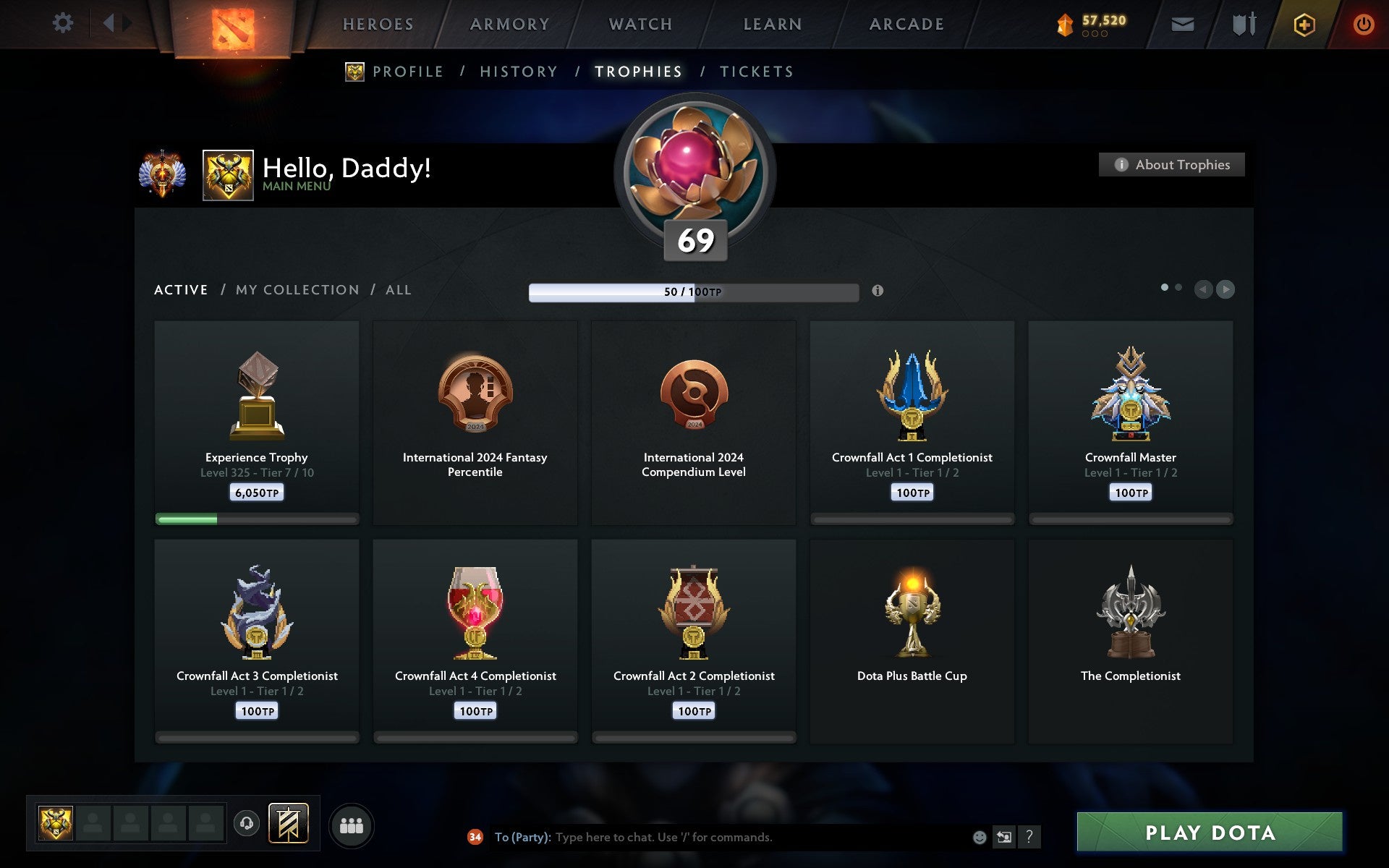 Immortal | MMR: 5784 - Behavior: 11373