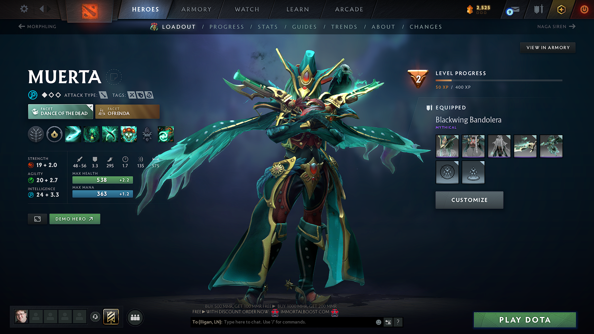 Legend IV | MMR: 3678 - Behavior: 11537 - Communication: 11537