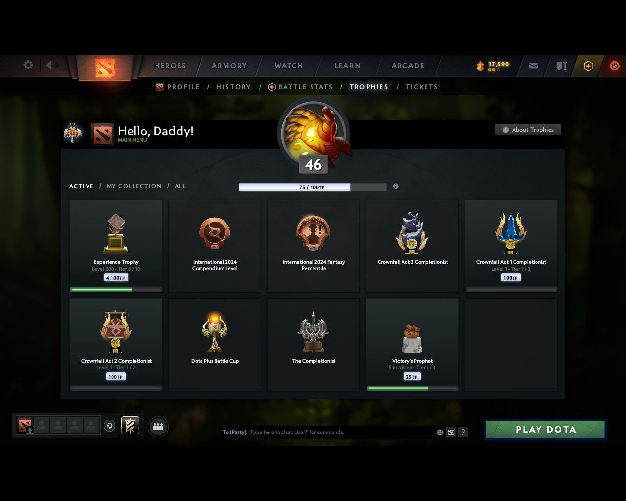 Legend II | MMR: 3308 - Behavior: 9487 - Communication: 9487