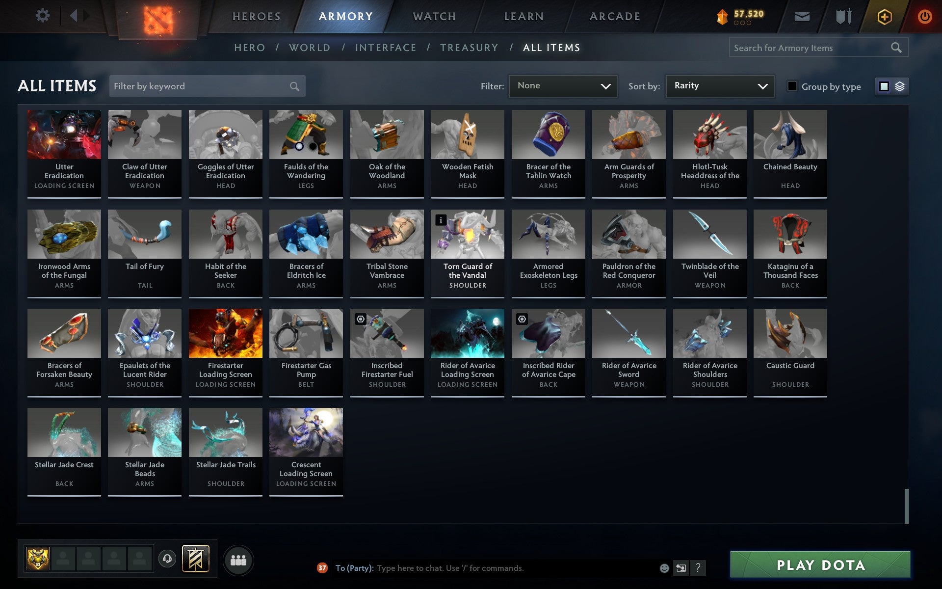 Immortal | MMR: 5784 - Behavior: 11373