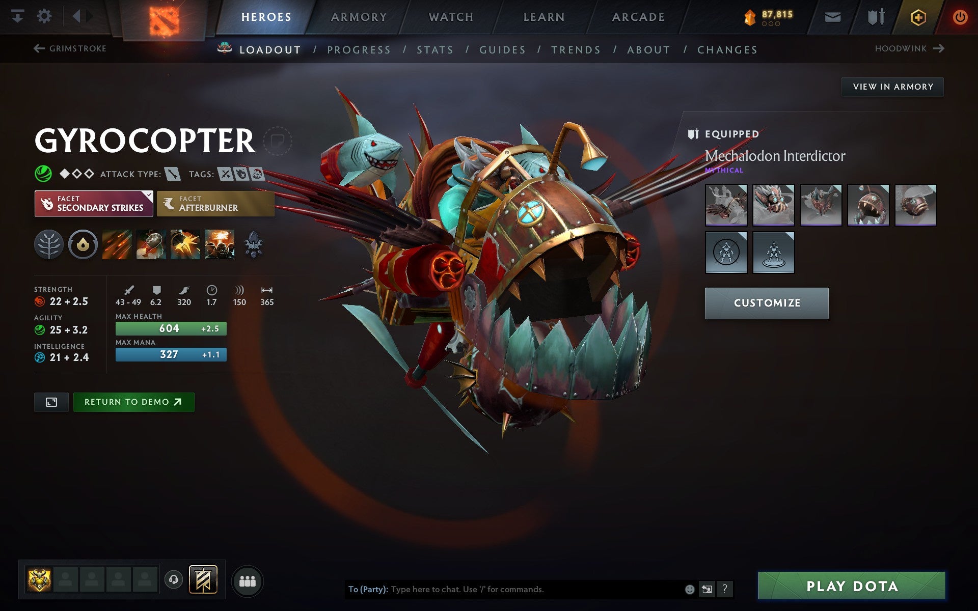 Legend III | MMR: 3454 - Behavior: 10686