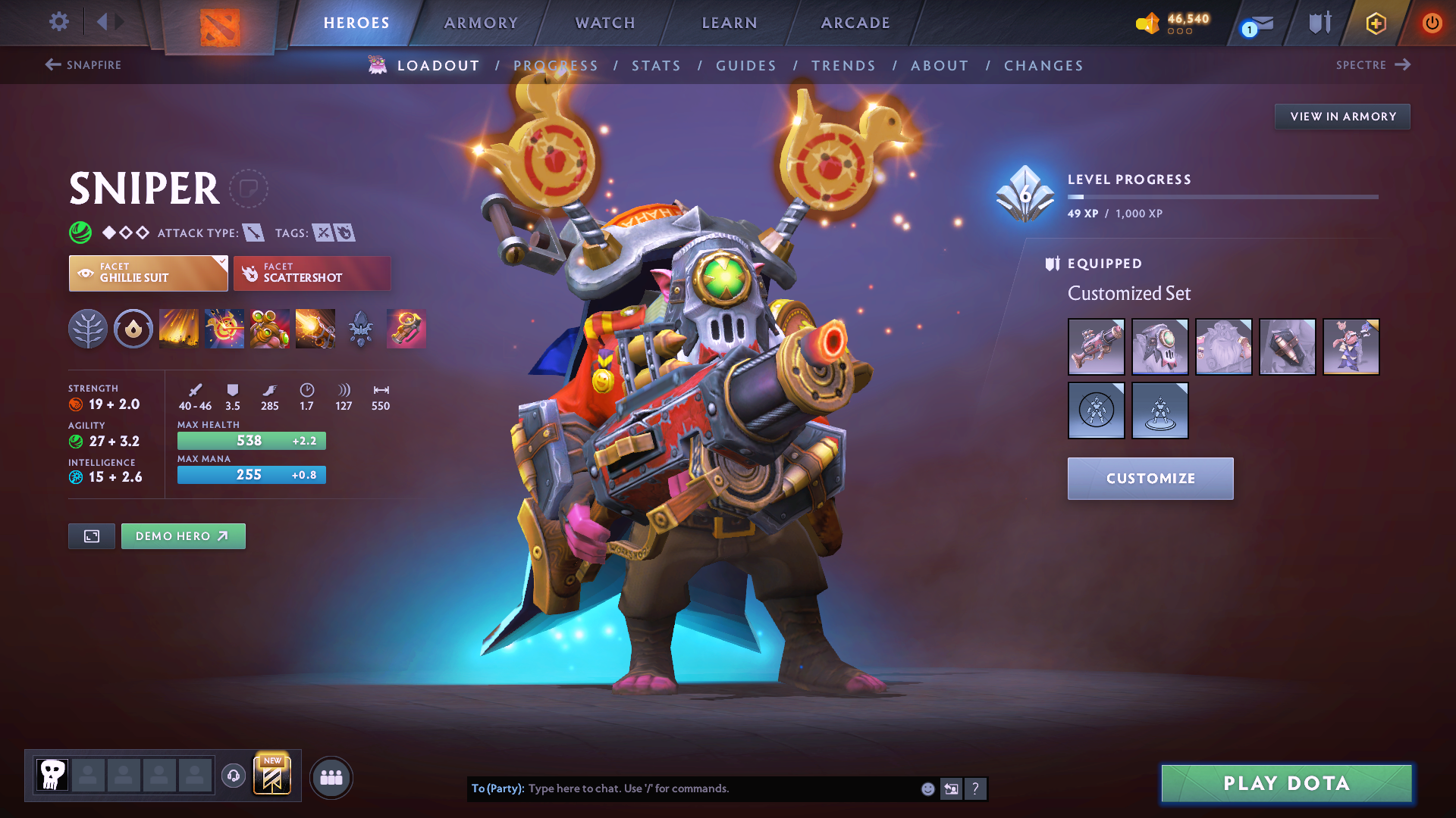 Legend V | MMR: 3689 - Behavior: 11490