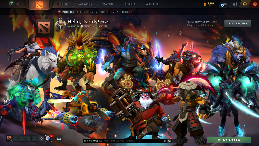 Legend II | MMR: 3097 - Behavior: 7065