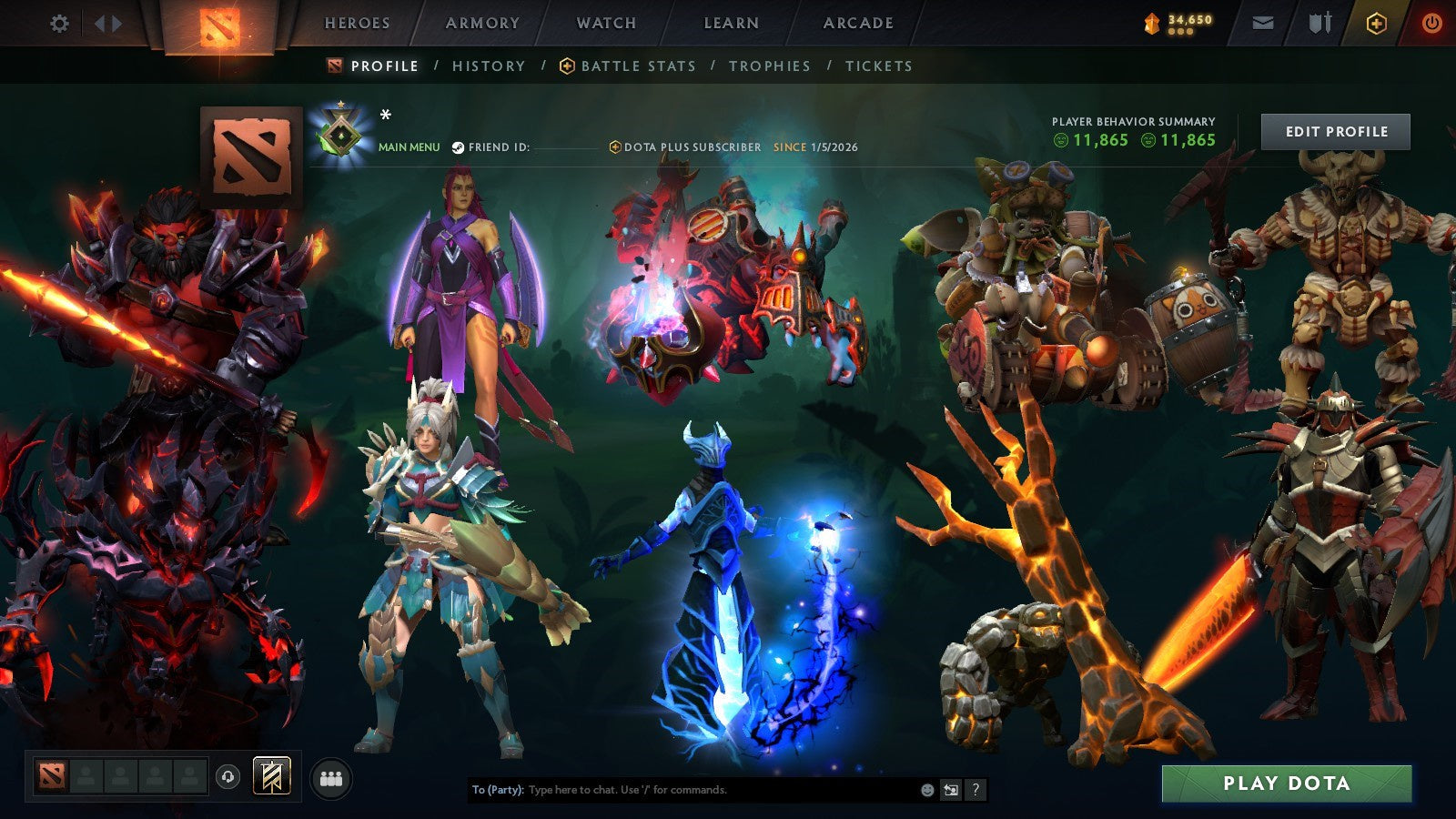 MMR: 1 - Behavior: 11865