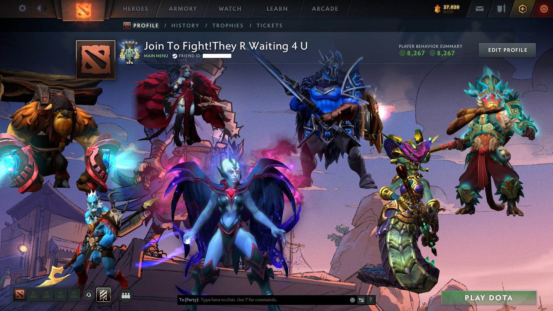 MMR: 2988 - Behavior: 8267