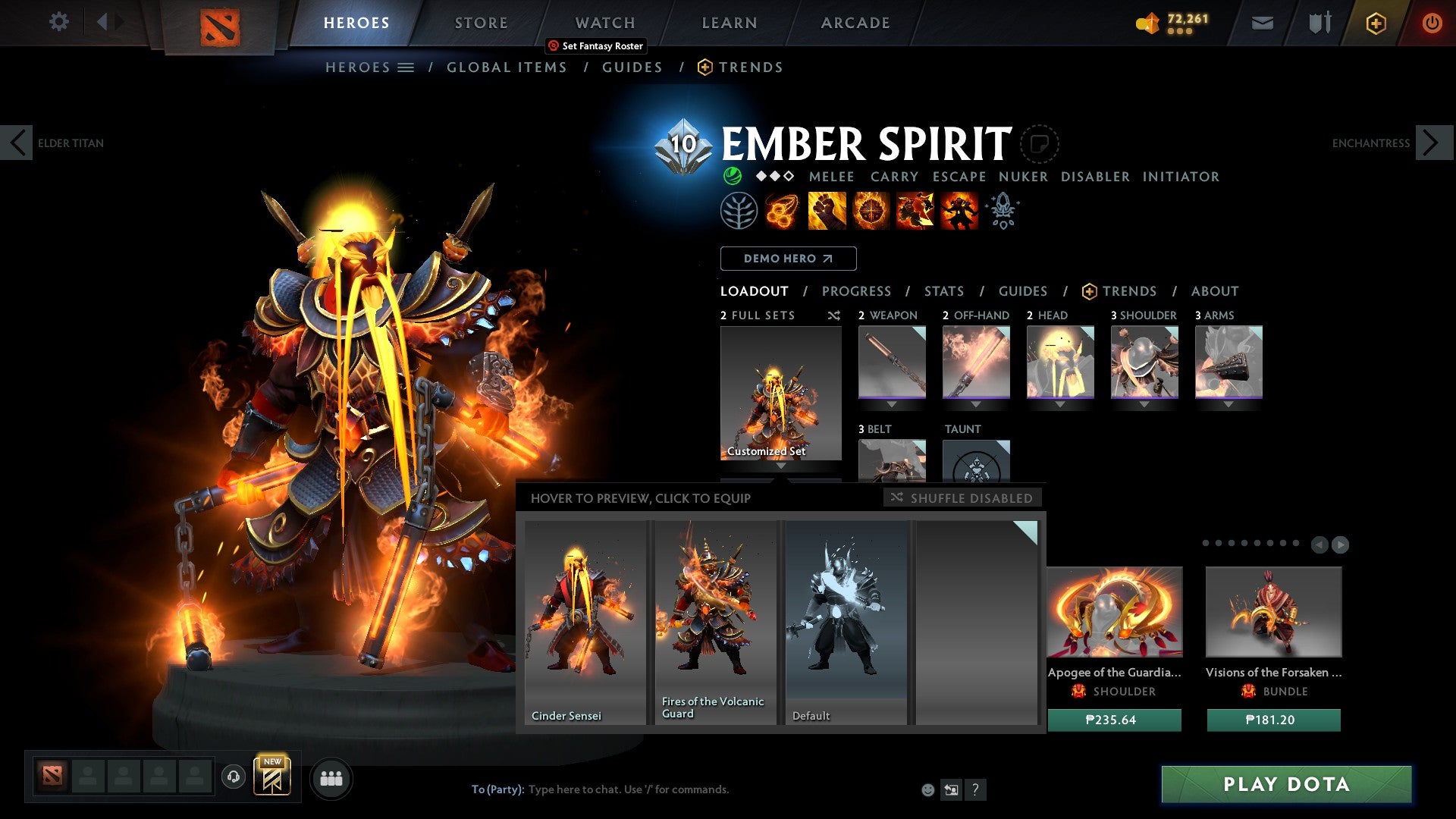 Archon V | MMR: 2856 - Behavior: 9920