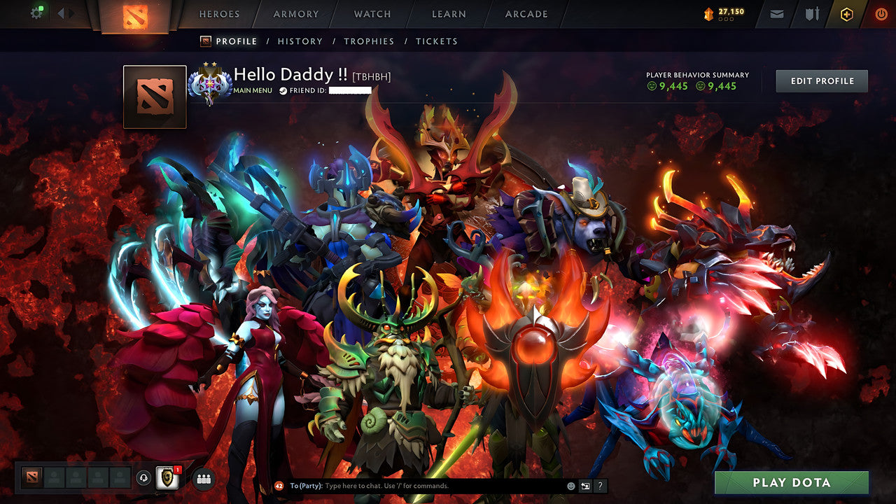 MMR: 3968 - Behavior: 9445 - Communication: 9445