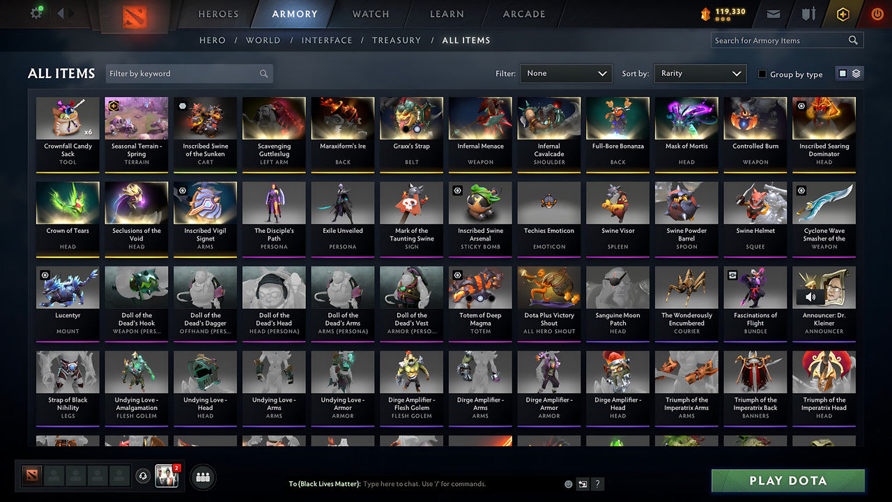 MMR: 3222 - Behavior: 11270 - Communication: 11270