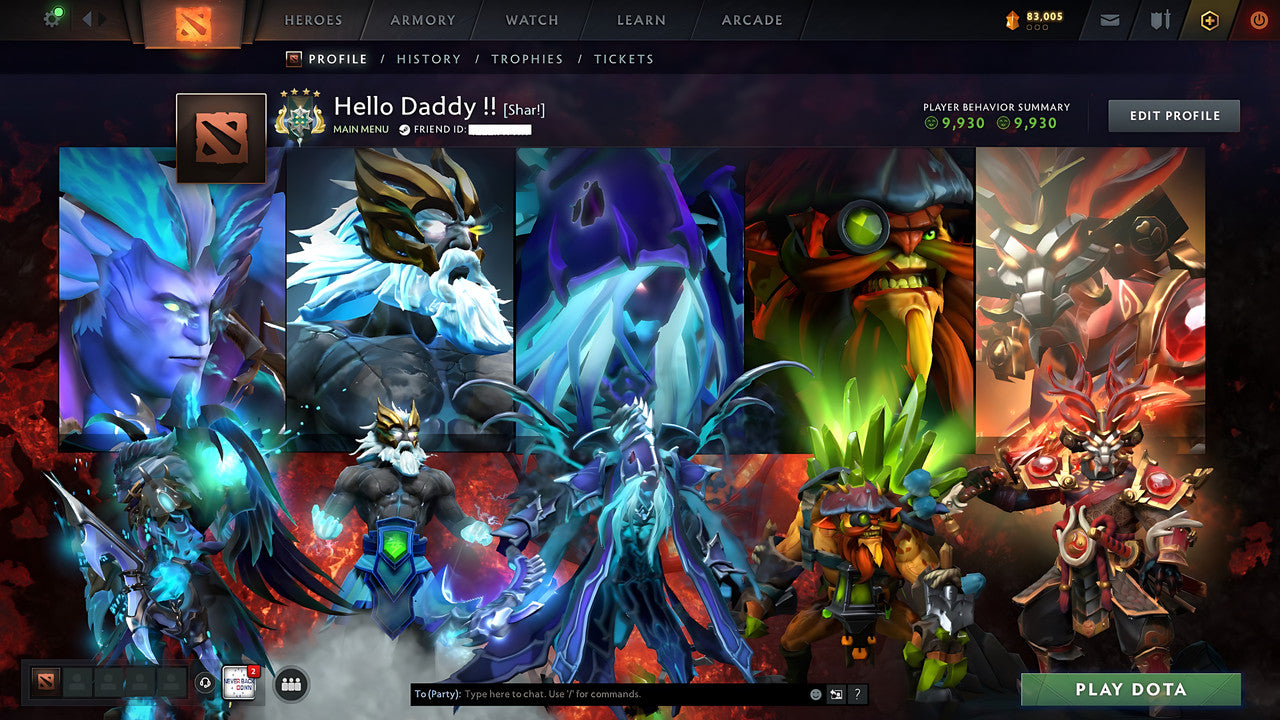 MMR: 2683 - Behavior: 9930 - Communication: 9930