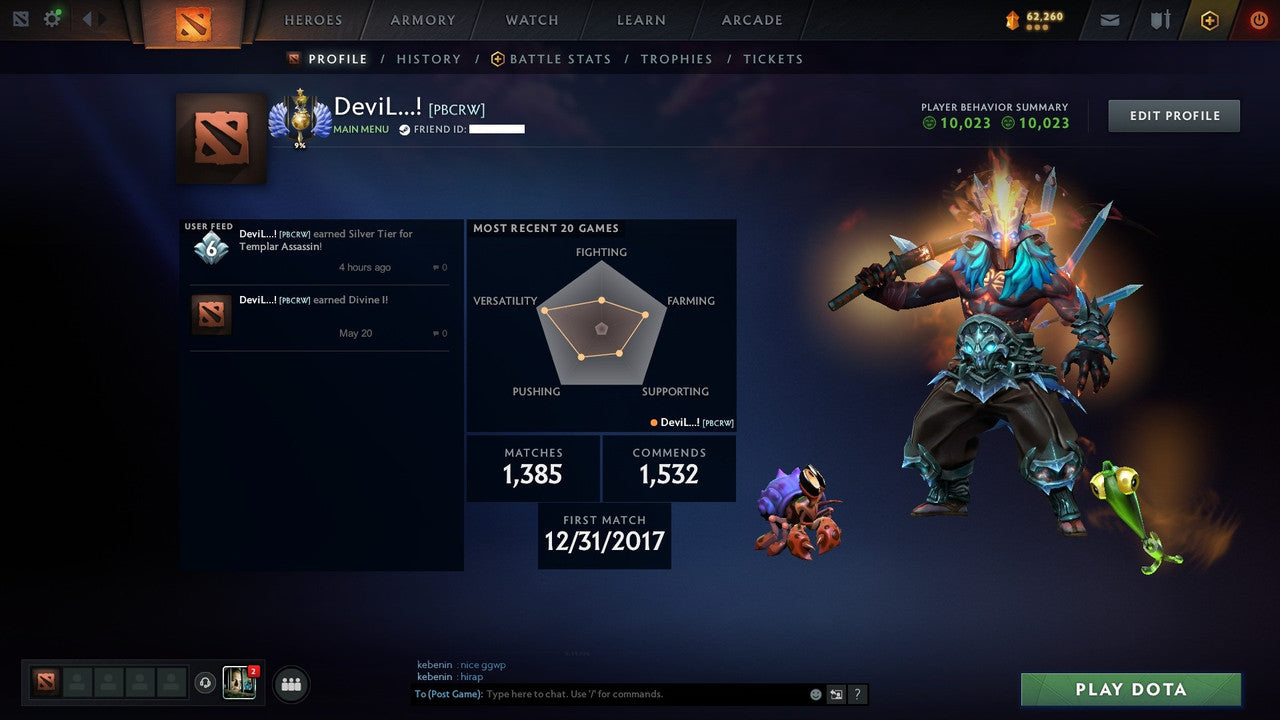 MMR: 4638 - Behavior: 10023