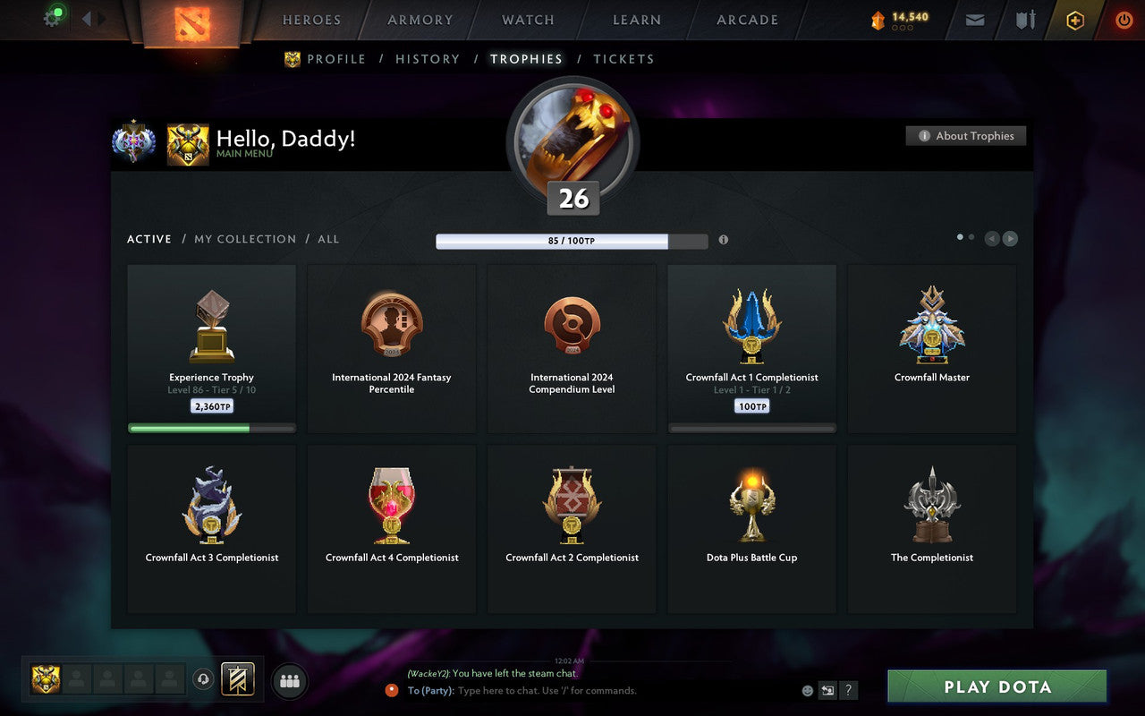 Ancient I | MMR: 3848 - Behavior: 10873