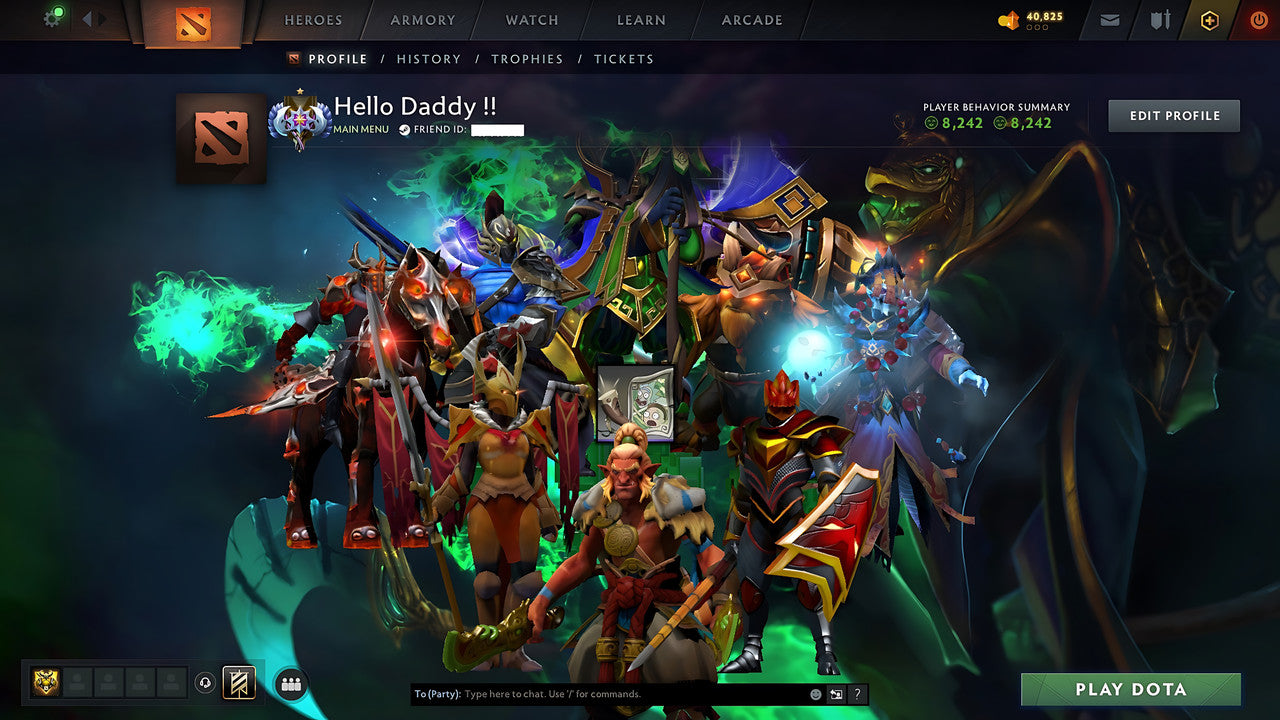 MMR: 3845 - Behavior: 8242 - Communication: 8242