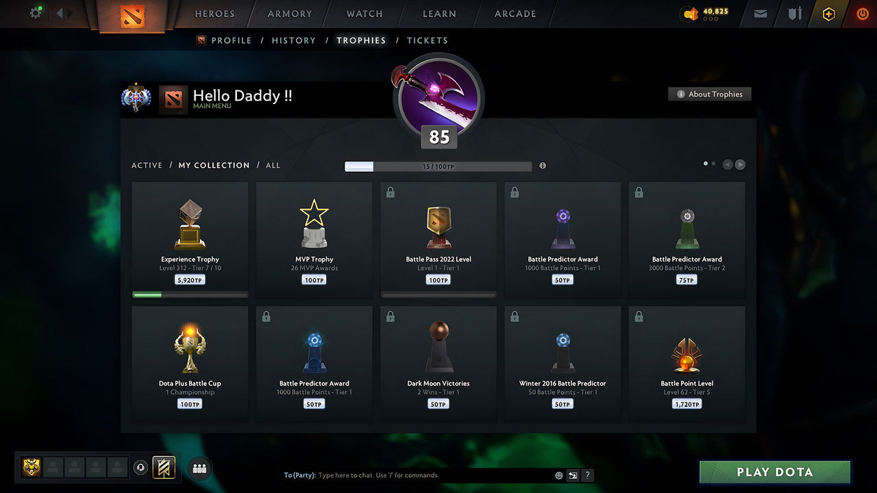 MMR: 3845 - Behavior: 8242 - Communication: 8242