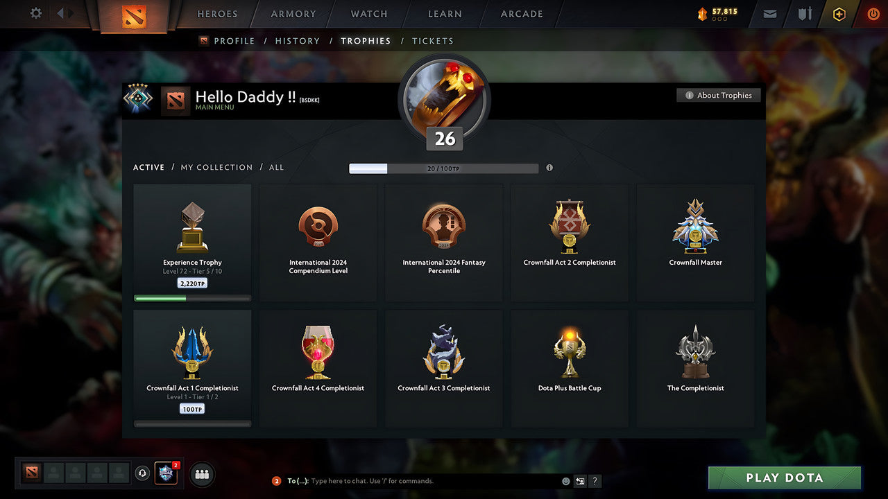 MMR: 2096 - Behavior: 8549 - Communication: 8549