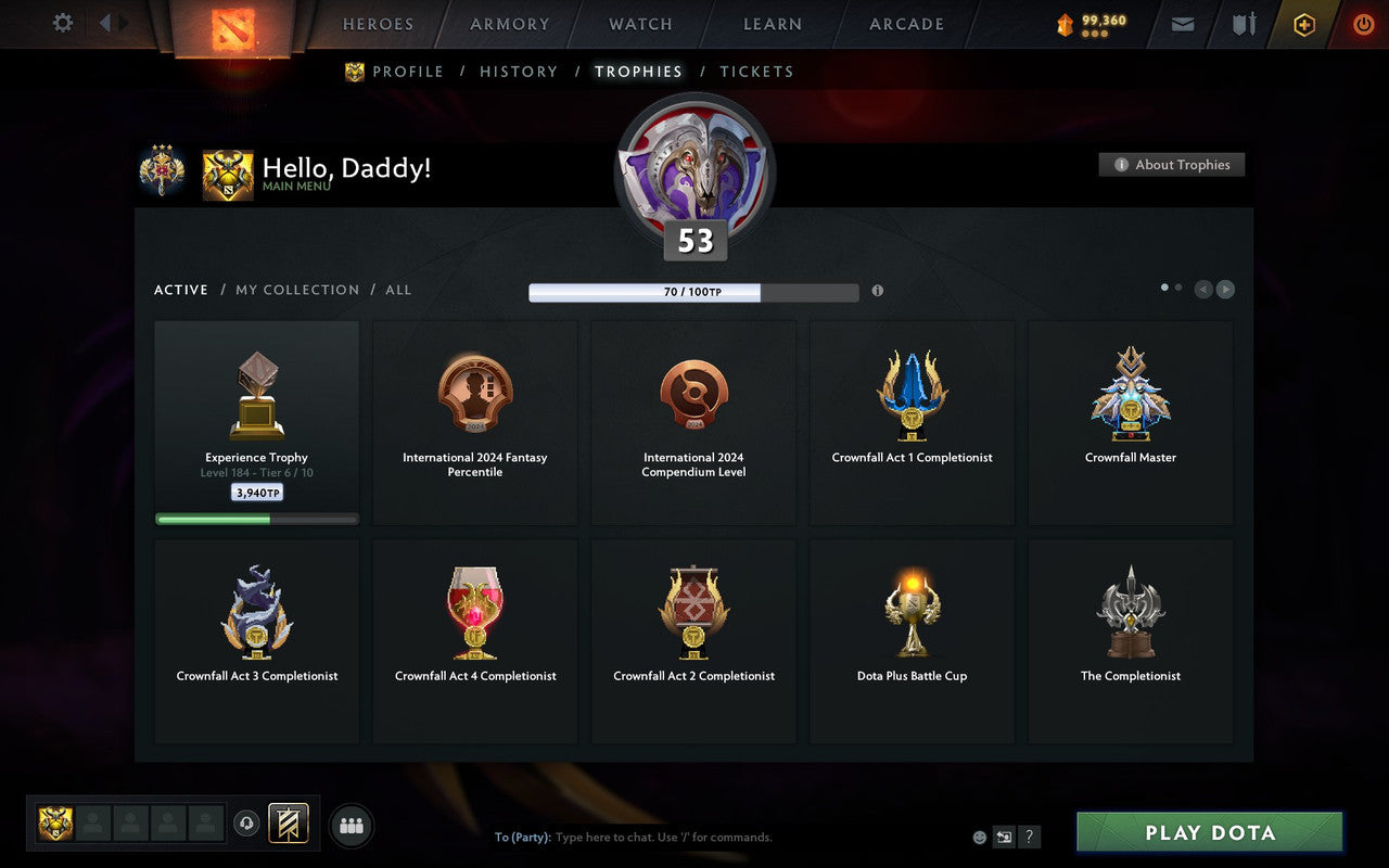 Legend III | MMR: 3398 - Behavior: 9451