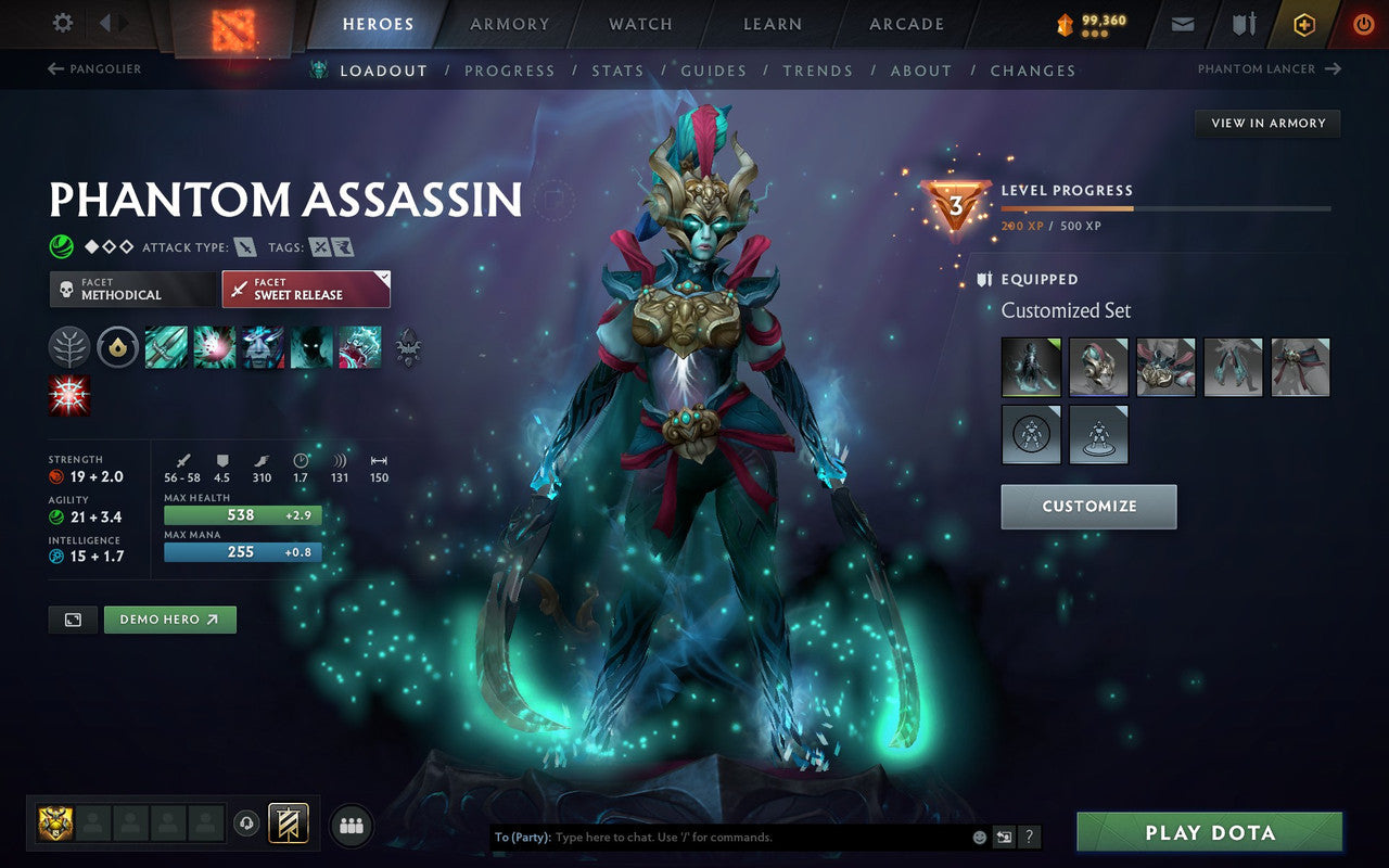 Legend III | MMR: 3398 - Behavior: 9451