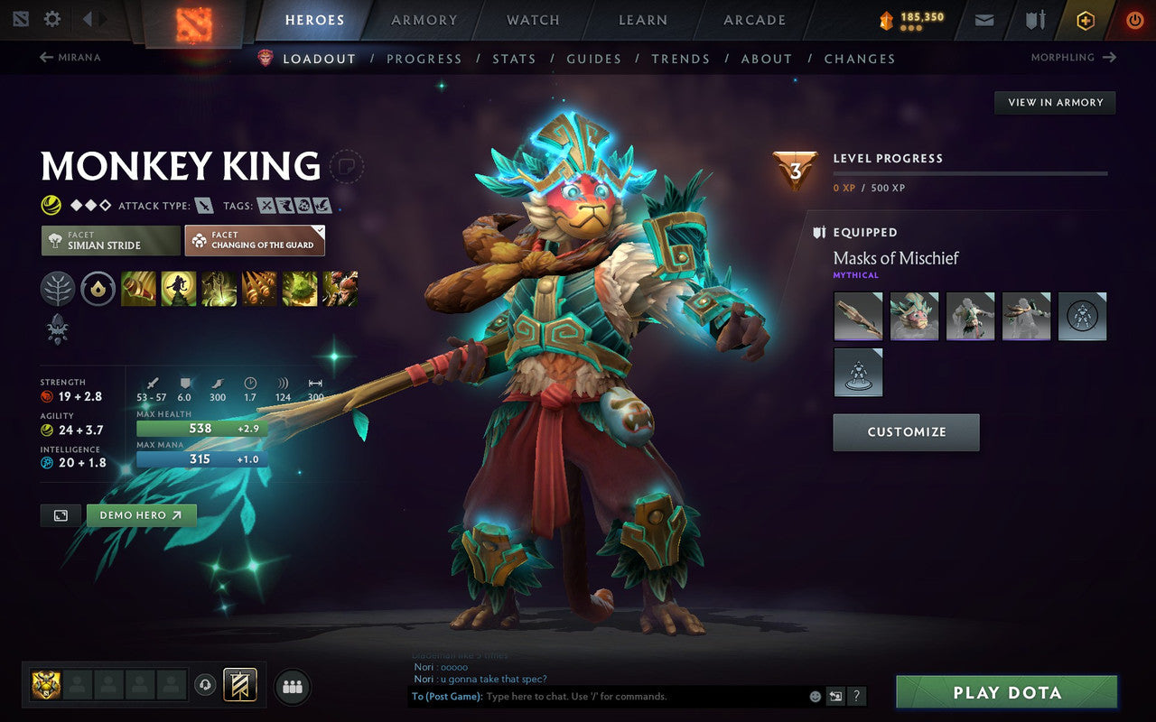 Legend V | MMR: 3722 - Behavior: 11968