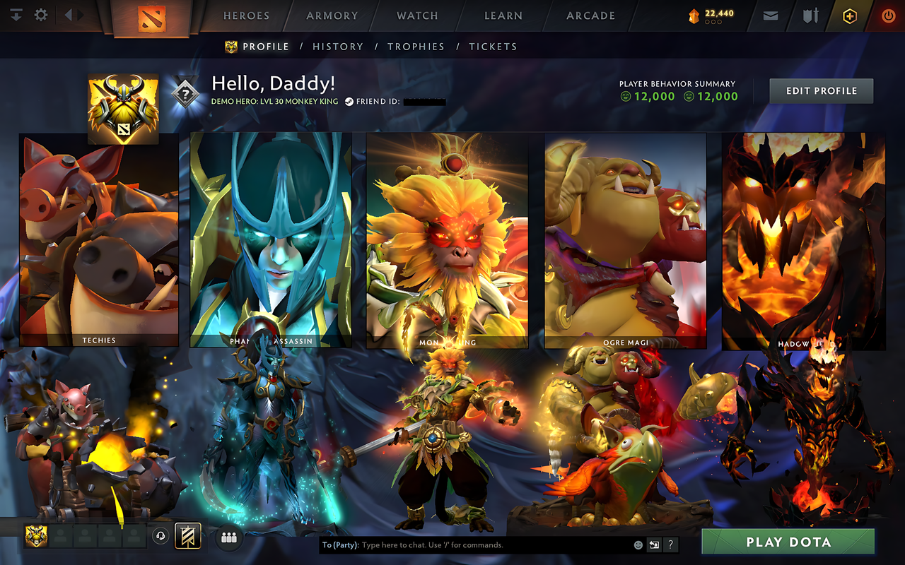 Legend III | MMR: 3313 - Behavior: 12000