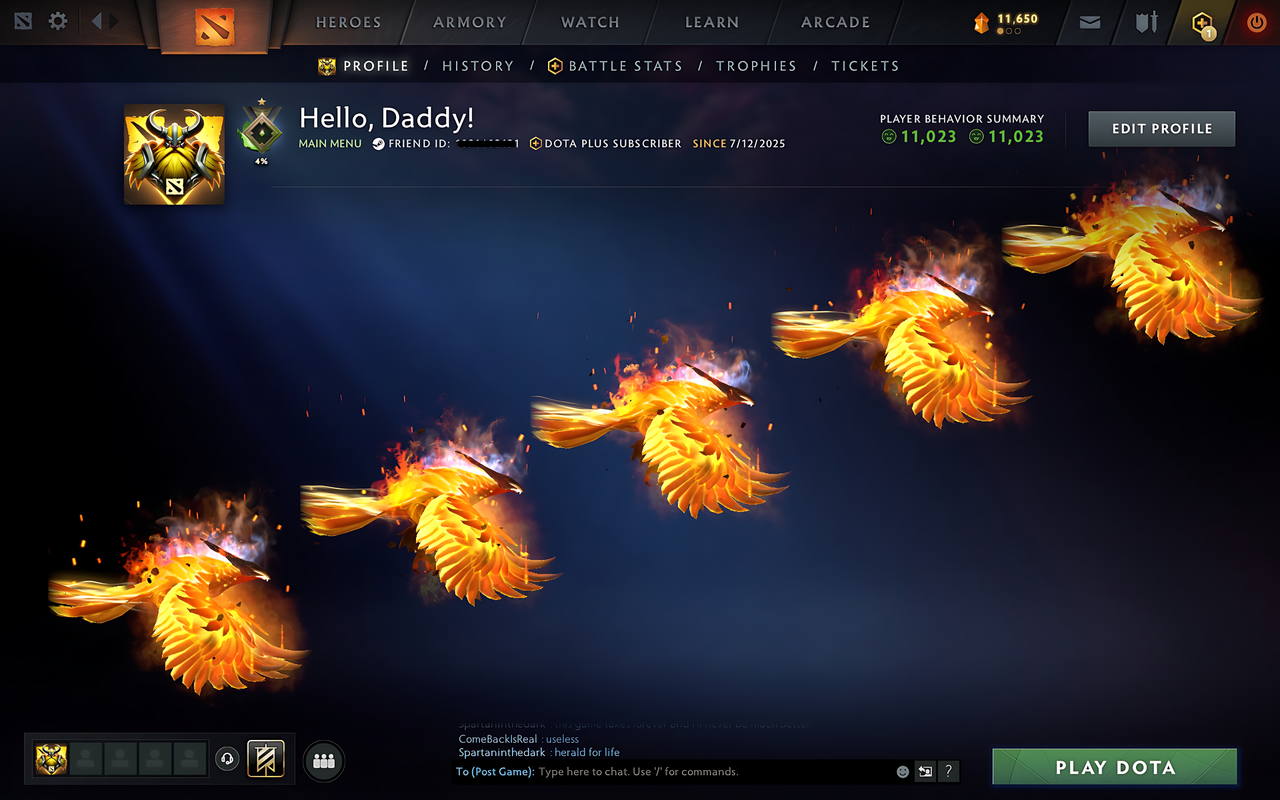 Herald I | MMR: 1 - Behavior: 11023