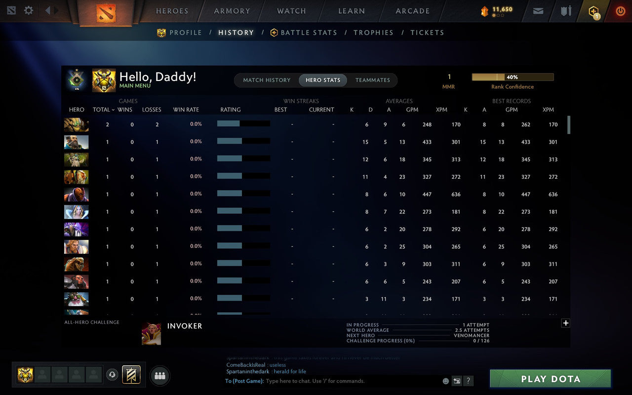 Herald I | MMR: 1 - Behavior: 11023