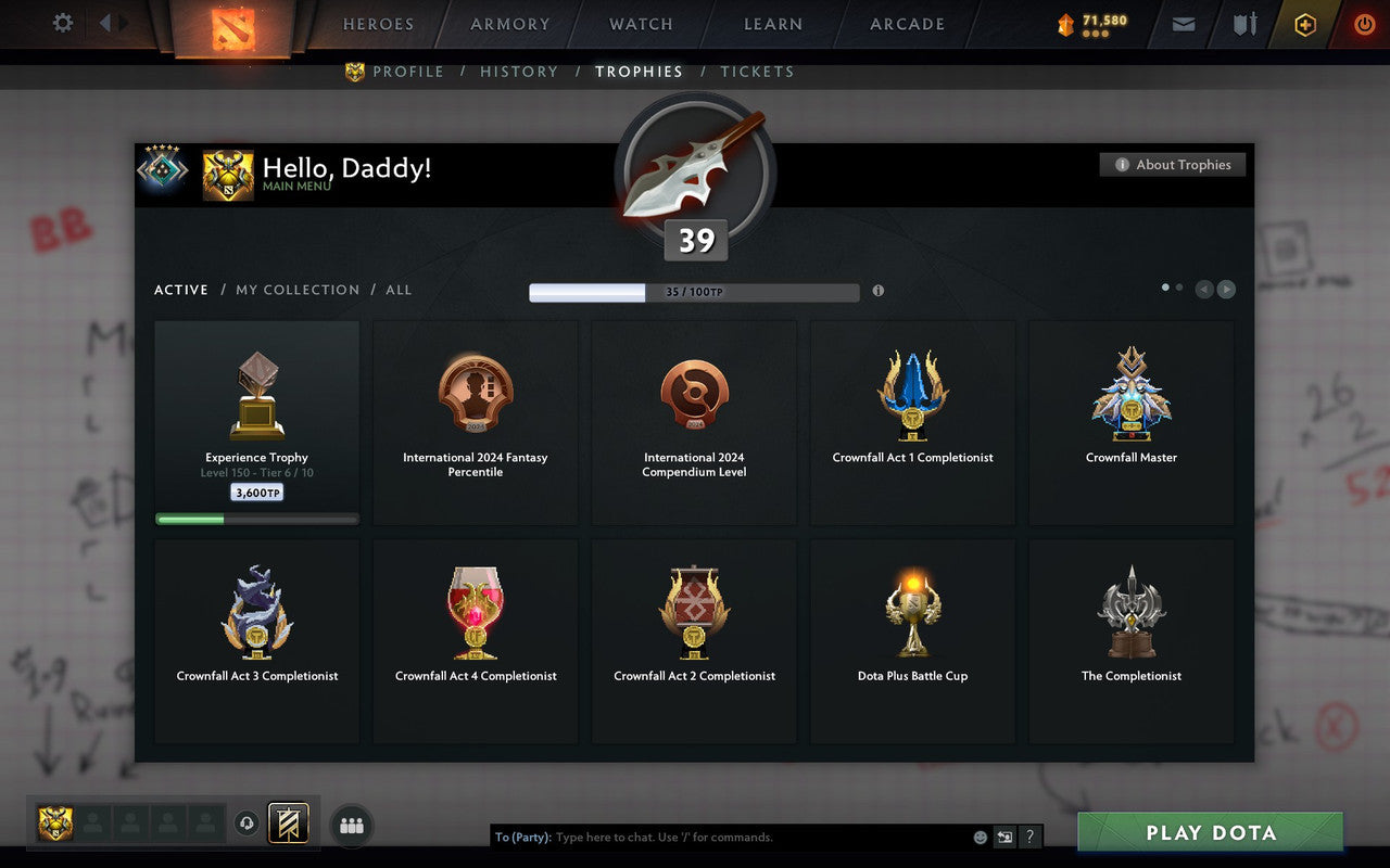 Crusader V | MMR: 2264 - Behavior: 9768