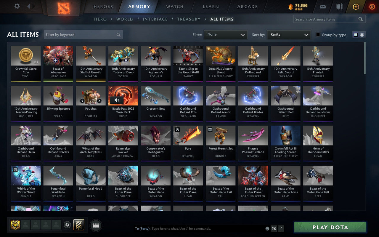 Crusader V | MMR: 2264 - Behavior: 9768