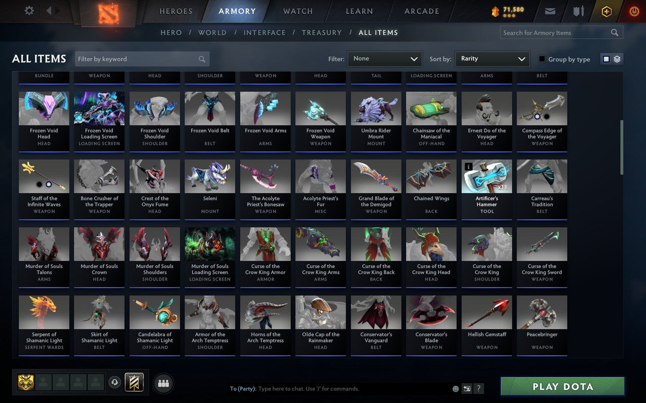 Crusader V | MMR: 2264 - Behavior: 9768