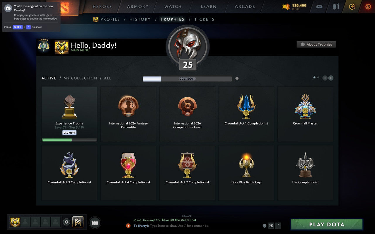 Archon V | MMR: 2892 - Behavior: 10440