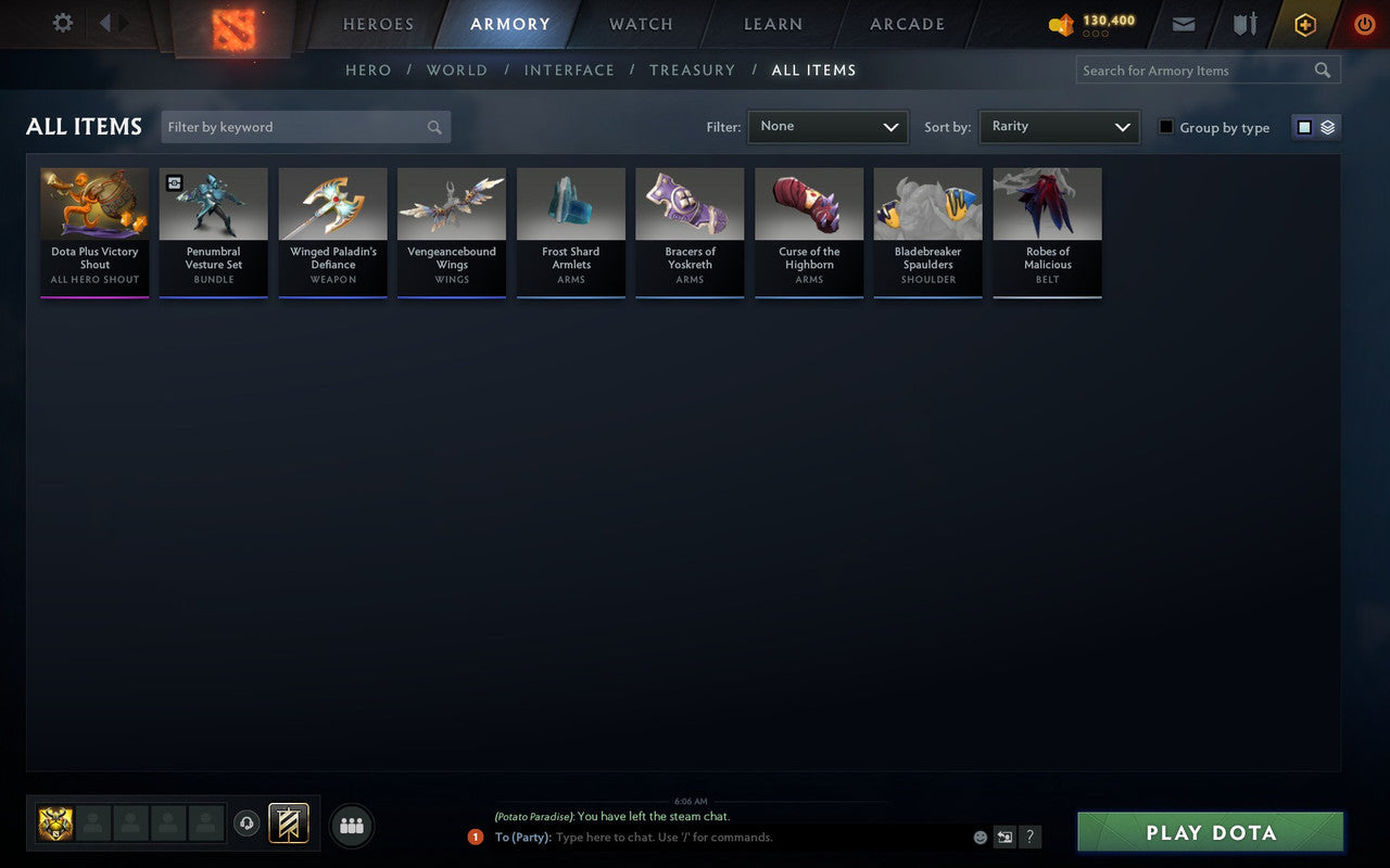 Archon V | MMR: 2892 - Behavior: 10440