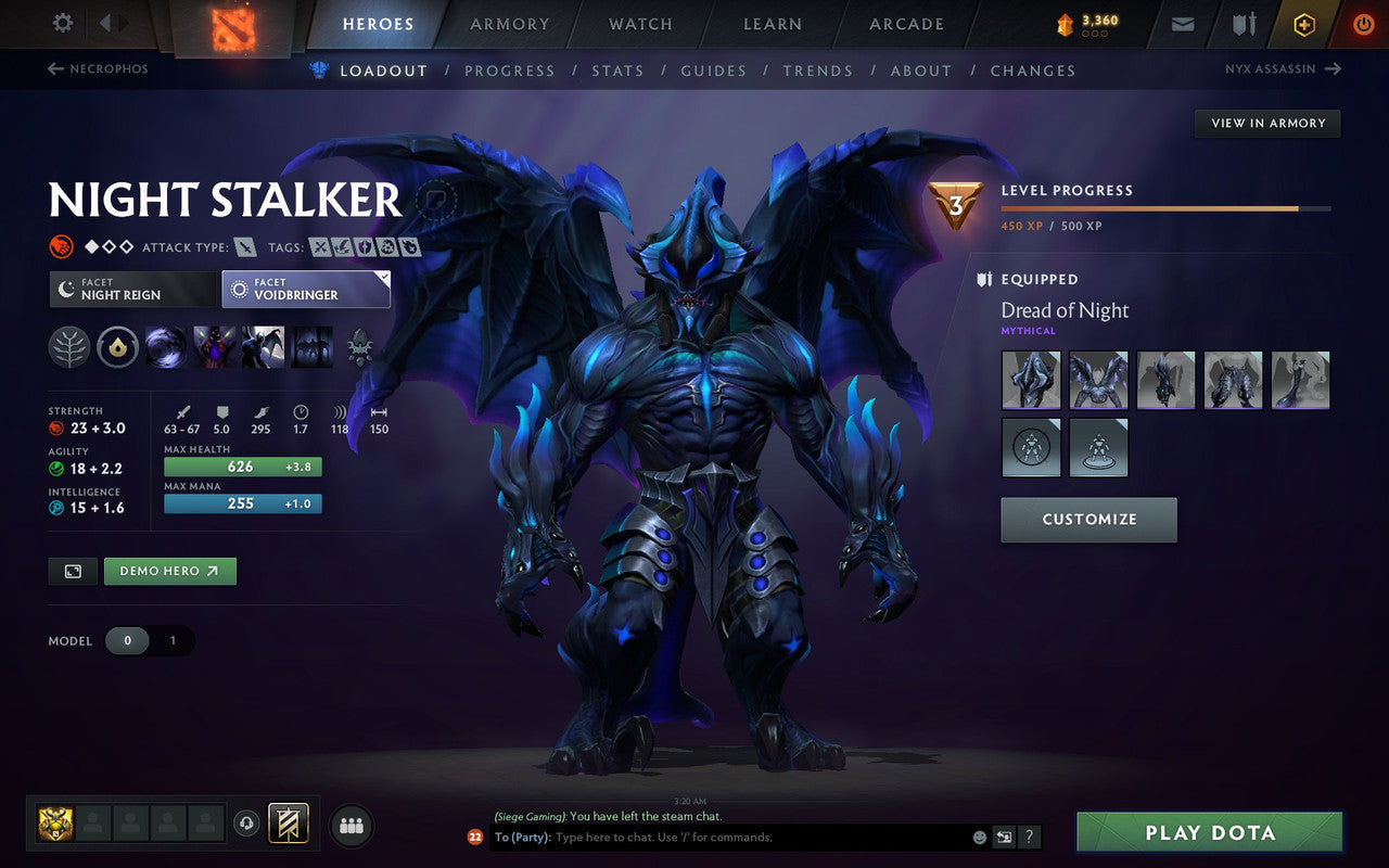 Legend I | MMR: 3125 - Behavior: 12000