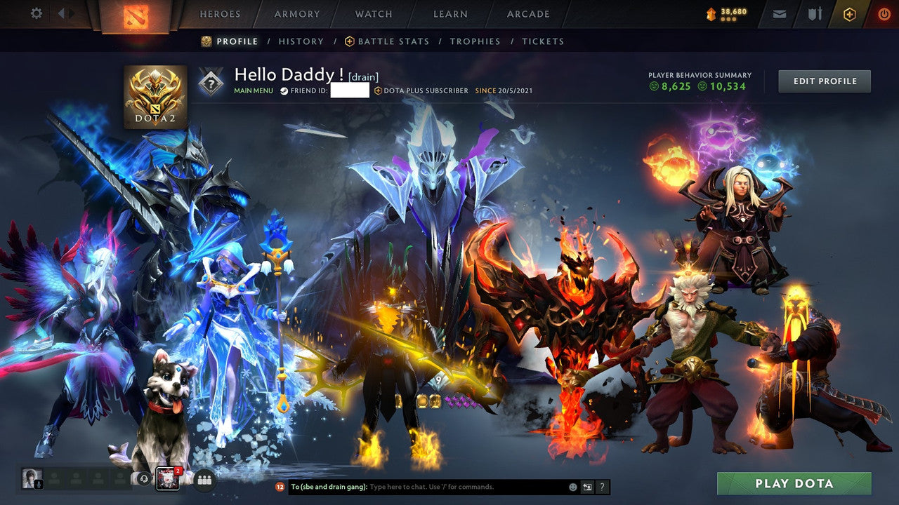 MMR: 2400 - Behavior: 10534