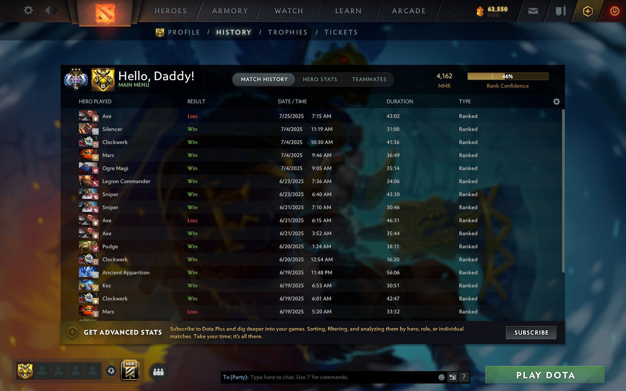 Ancient III | MMR: 4162 - Behavior: 11677