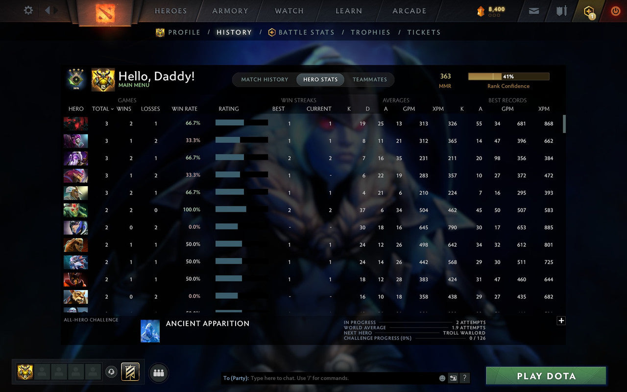 Herald IV | MMR: 363 - Behavior: 11153