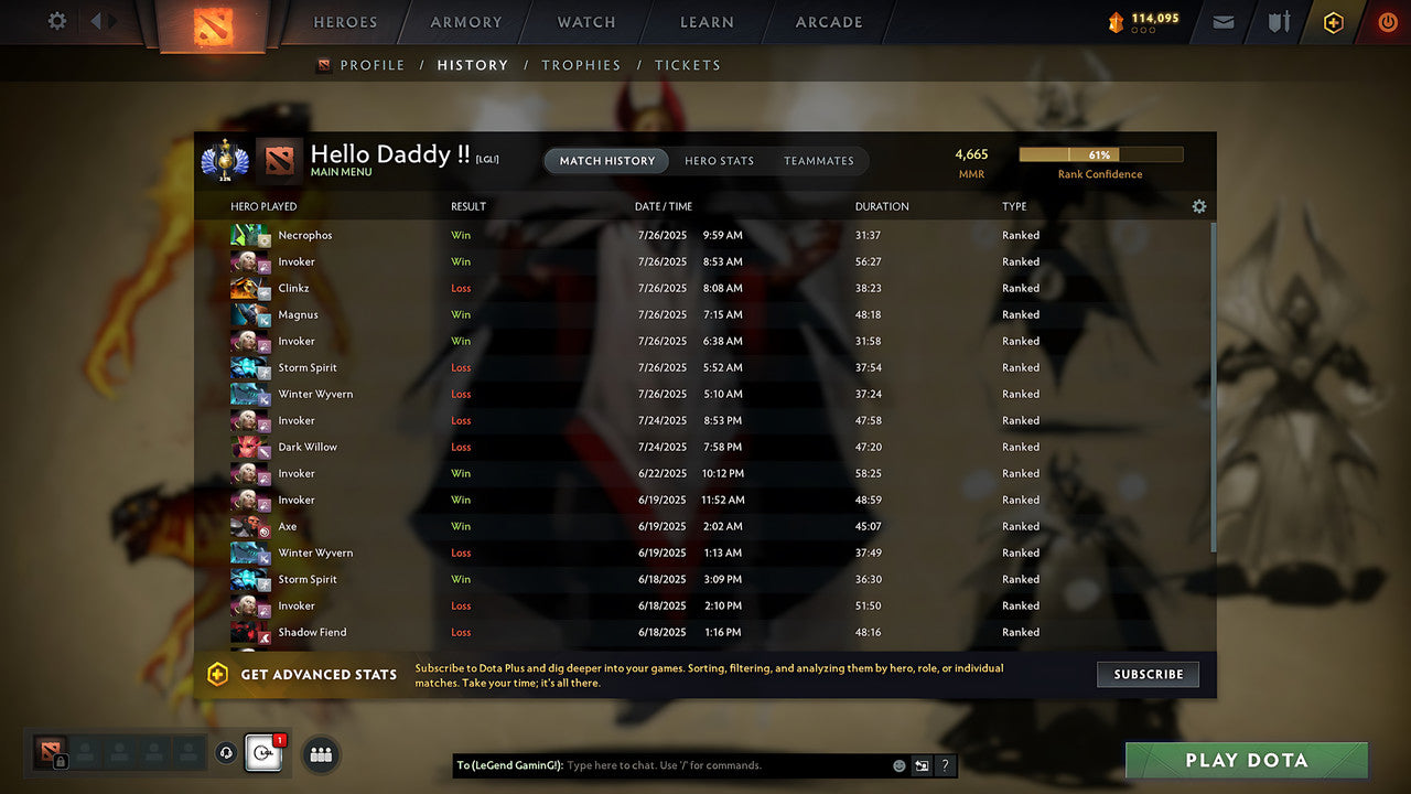 MMR: 4665 - Behavior: 11033