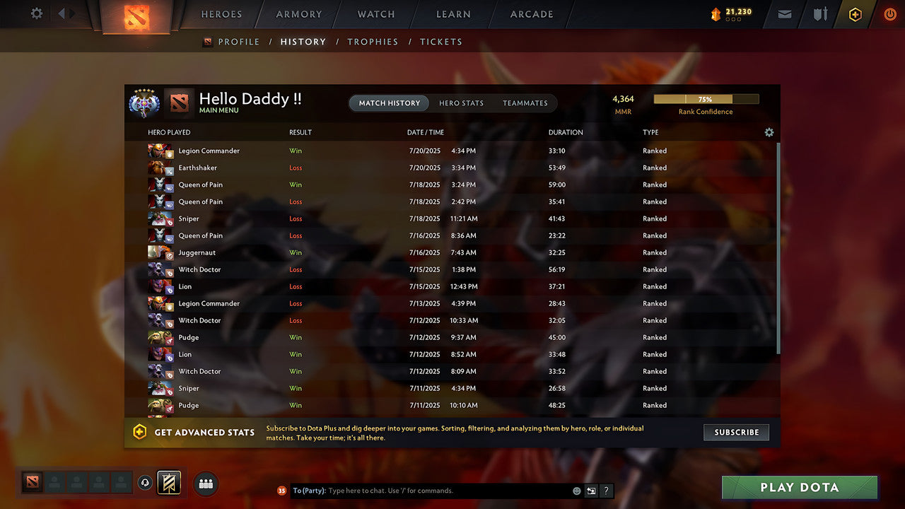 MMR: 4364 - Behavior: 10484 - Communication: 9314