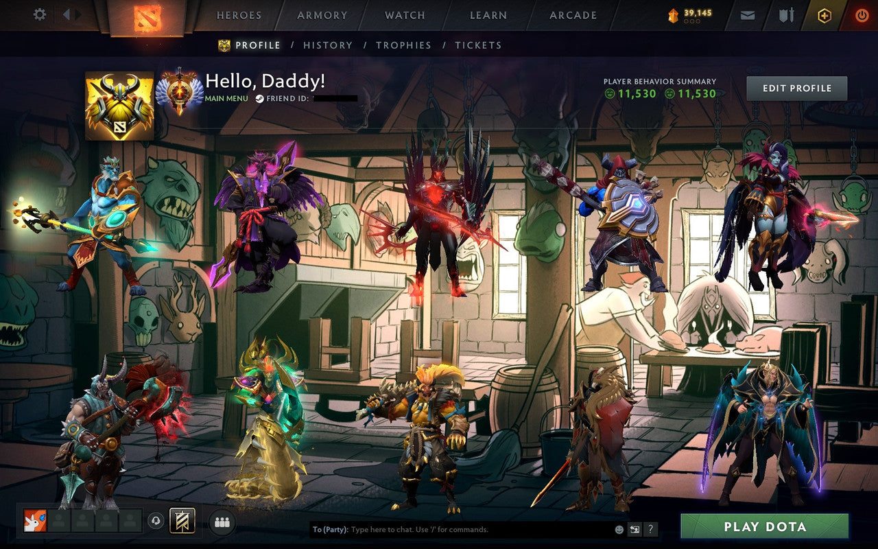 Immortal | MMR: 5843 - Behavior: 11530