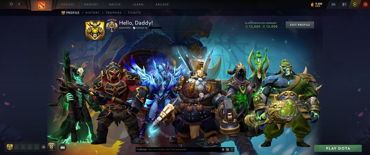 Legend V | MMR: 3660 - Behavior: 12000