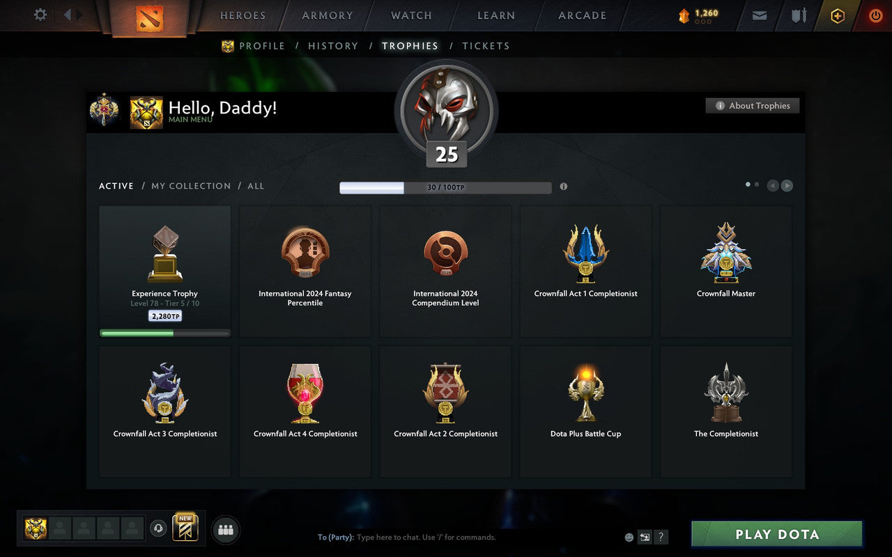 Legend I | MMR: 3187 - Behavior: 11773