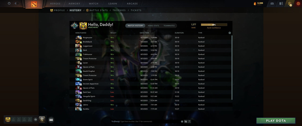 Crusader I | MMR: 1577 - Behavior: 11231