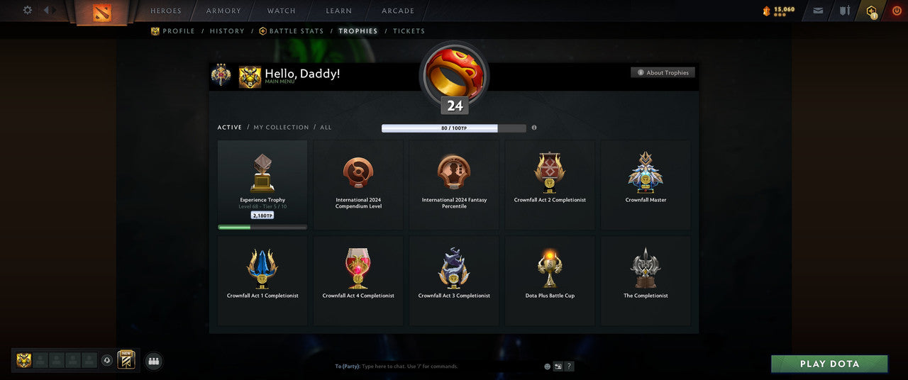 Legend III | MMR: 3488 - Behavior: 10260