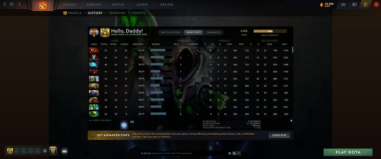 Immortal | MMR: 6452 - Behavior: 11925